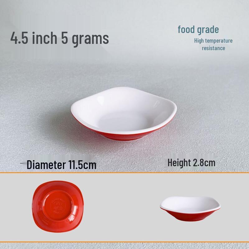777 Melamine Square Sauce Dish