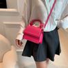 Stylish Pu Leather Crossbody Bag Trendy Summer 2023 Fashionable Shoulder Bag Casual