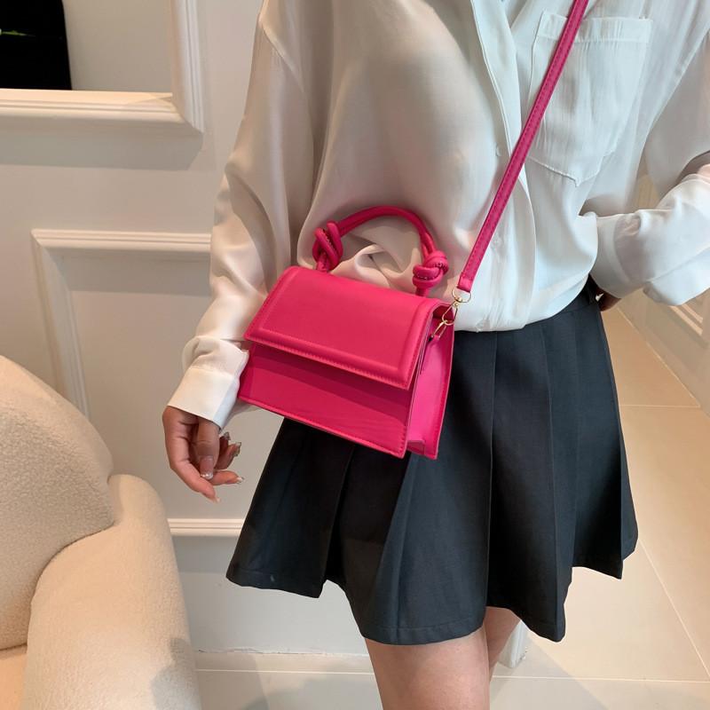 Stylish Pu Leather Crossbody Bag Trendy Summer 2023 Fashionable Shoulder Bag Casual