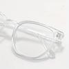 Transparent Computer Glasses Frame Women Men Anti Blue Light Square Eyewear Fashion Ins Style Versatile Ultra Light Glasses Frame Unisex