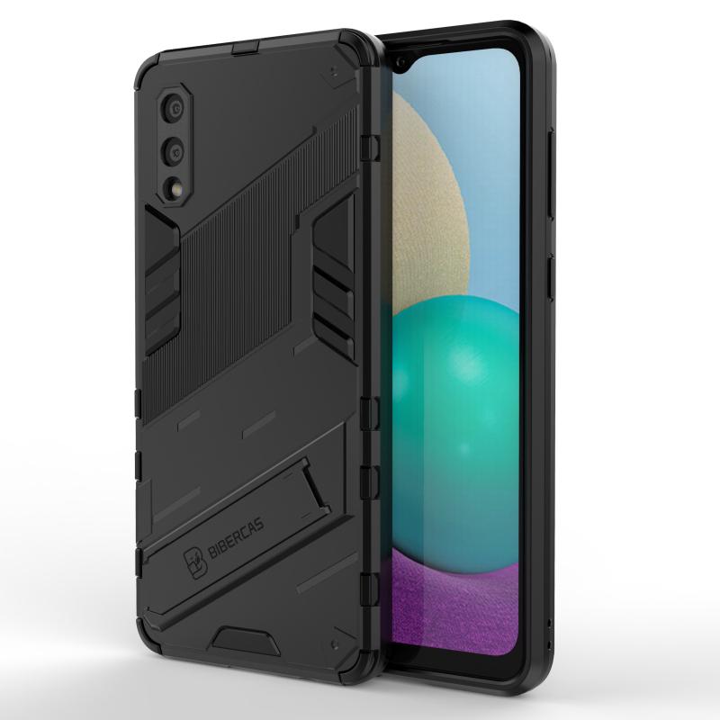 For Samsung Galaxy A02 M02 Shockproof Armor Phone Case For Samsung SM-A022 M022 Anti-Fall Protect Back Cover Kickstand Coque