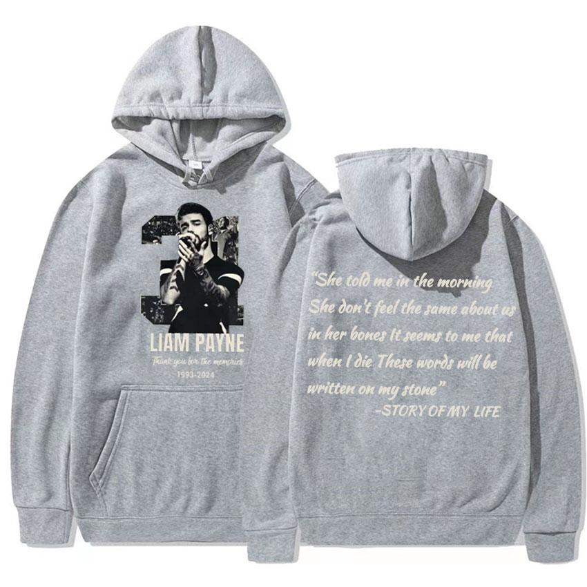 In Gedenken an Liam Payne Tribute 1993-2024 Pullover Hoodies Herren Damen Kleidung Harajuku Hip Hop Sweatshirt Hoodie Streetwear