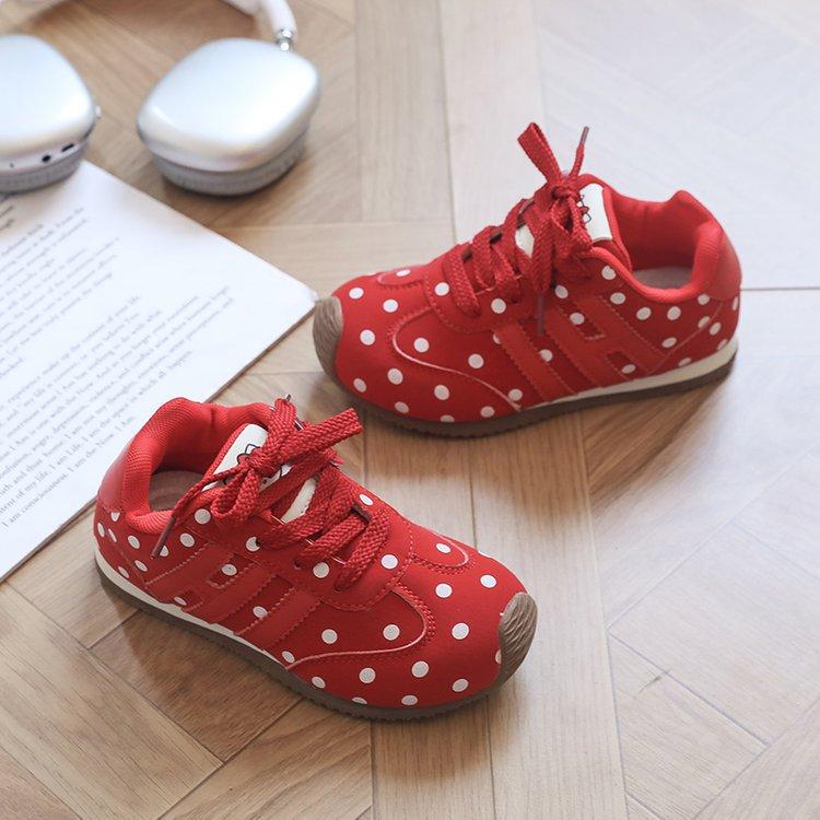 Mädchenschuhe 2025 Herbst Neu Kinder Forrest Gump Schuhe Weiche Sohle Mädchen Sportschuhe Baby Deutsche Trainingsschuhe Leicht und Trendig