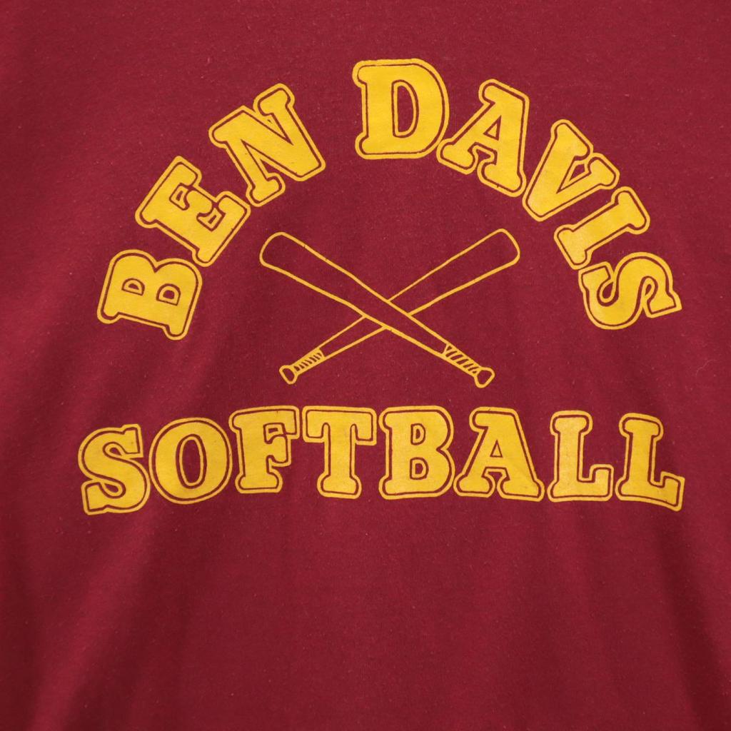 Ben Davis 80s 90s Vintage Game T-shirt Print Short Sleeve V Neck T-shirt Men's Used