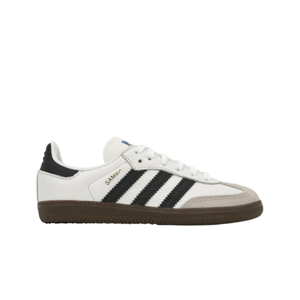adidas Samba OG K Blanco Negro Goma Zapatillas para Niños Blanco Nube Negro Principal IE3677