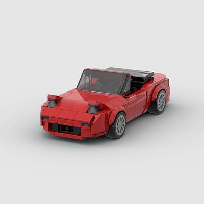 Set di blocchi da costruzione giocattolo classico per auto super sportiva, adatto come regalo di compleanno, Halloween, Natale e per collezioni di decorazioni per la casa