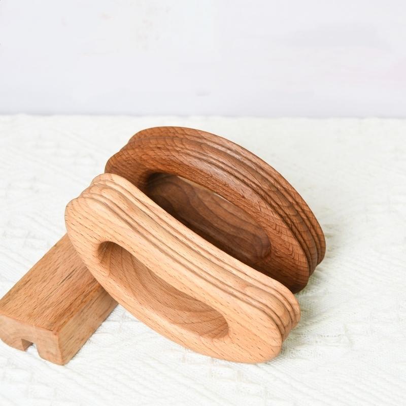 Wooden Gua Sha Body Paddle for Manual Massage Anti-Cellulite Muscle Fatigue Relief Manual Scraping Tool