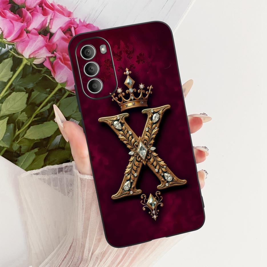 

Чехол для Motorola Moto G51 XT2171-2 XT2171-1 Милая Корона Буквы Чехол для Motorola G31 G 51 71 MotoG31 MotoG51 MotoG71 Мягкие Сумки Motorola Moto G71