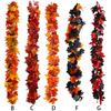 Hanging Vine Decorative Garland Multi-Purpose Artificial Autumn Foliage Garland Thanksgiving Door Wreath for Home Decor
