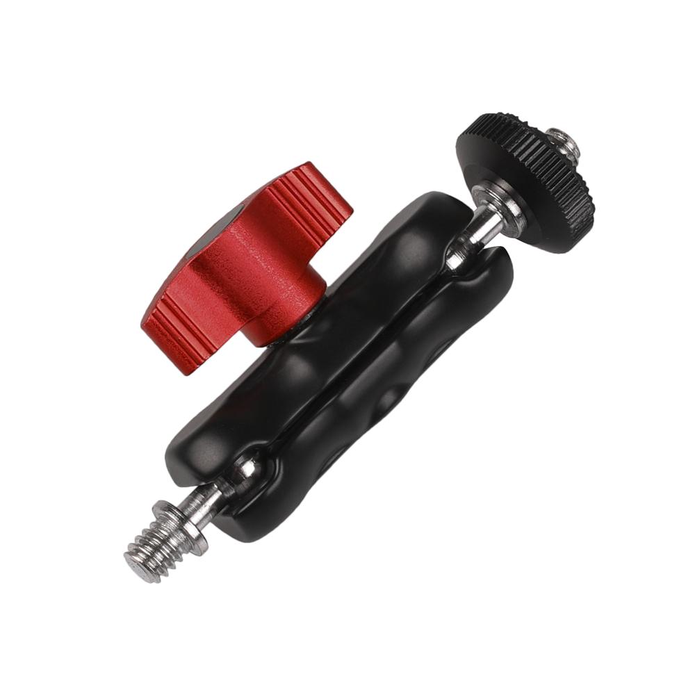 

Super Clamp Camera Clamp Mount Monitor 360° Ballhead Magic Arm Adapter с 1/4 -3/8 для цифровых зеркальных камер Canon Nikon/GoPro/освещения