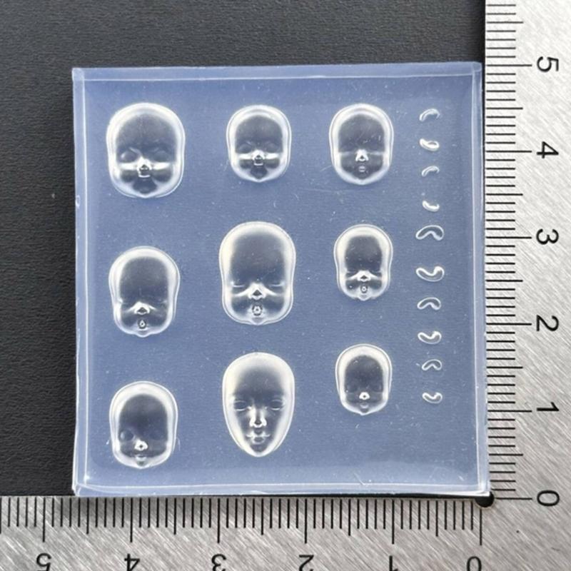 Flexible Silicone Crafting Mould With 3D Embossed Pattern For Nail Art Accessories And Resin Jewelry