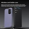 Smart View Window Leather Phone Case With Card Slot For Samsung Galaxy 5g S25