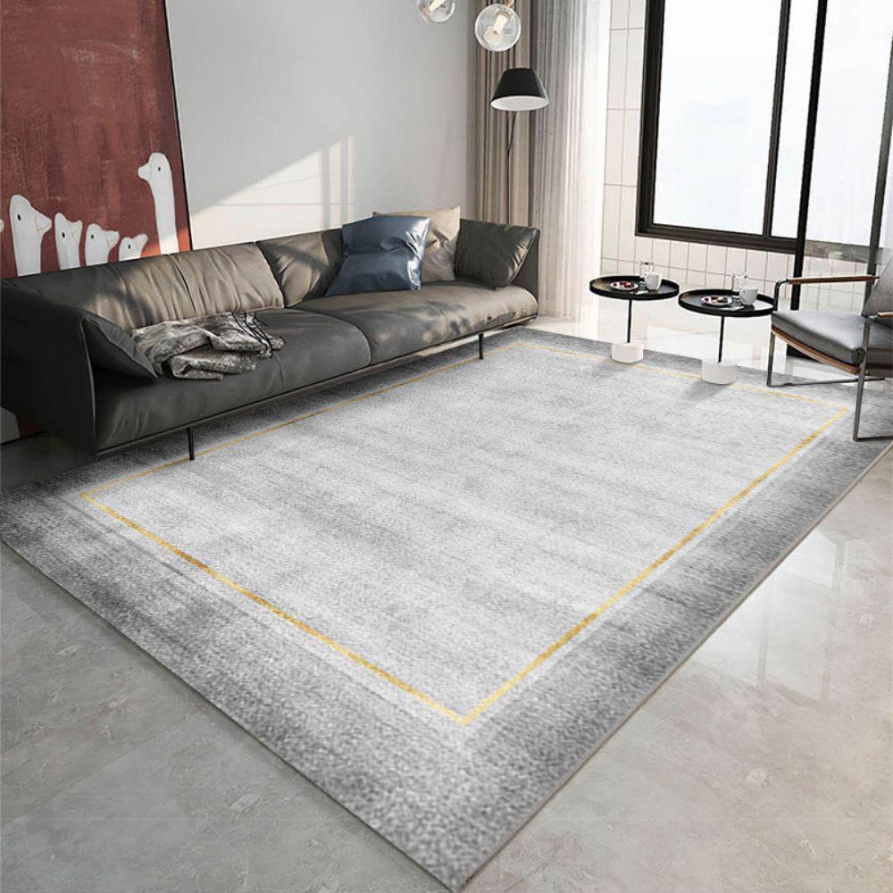 Modern Crystal Velvet Rug Affordable Large Area Home Bedroom Rug Living Room Sofa Coffee Table Mat Simple Lounge Mat