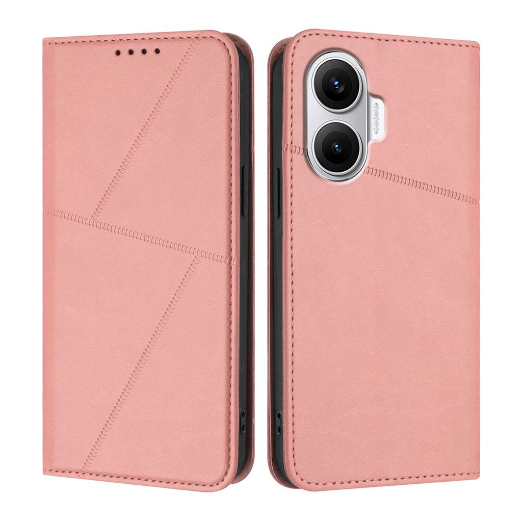 For Xiaomi Redmi Turbo 4 Pro 5G/Xiaomi Poco F7 5G Wallet Case Magnetic Closure Leather Flip Phone Cover with Stand
