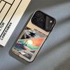 Fashion Landscape Phone Case For iPhone 17 16 15 14 13 12 11 Pro Max Air Matte Laser Aurora Shockproof Funda