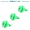 ACROPIX 20pcs Door Trim Panel Bumper Fender Fastener Splash Guard Push Rivet Retainer Clip 8mm Green