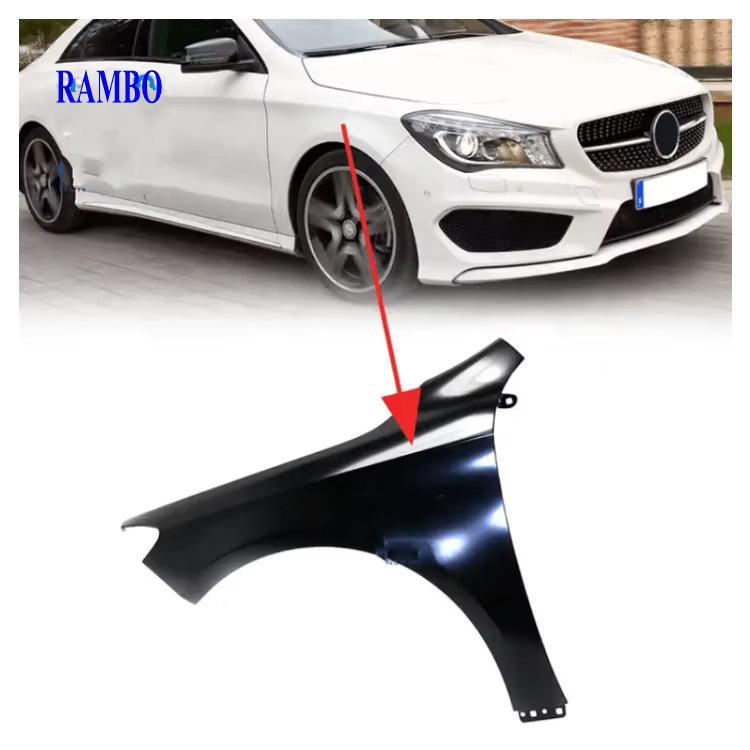 Aluminum Mudguard for Mercedes-Benz CLA-Class W117 Mudguard Model 01