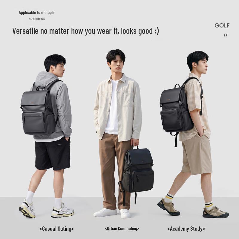 GOLF Men's Casual Laptop Backpack - 15.6/16-inch Travel & Commute