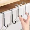 Stainless Steel No-Drill Double S-Hook for Kitchen, Bathroom, or Closet