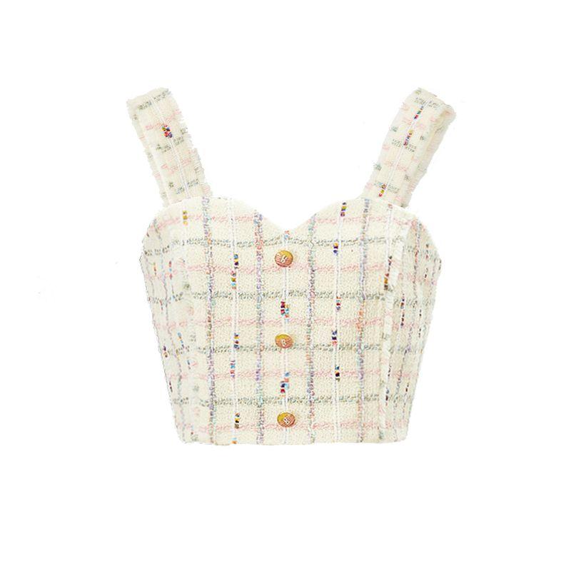 

Blacknini Инь WAF/ СКАЗКИ БРАТЬЕВ ГРИММ Европейский Люксовый Твид Linton Верхняя одежда/Слинг/Юбка Beige-Vest XS