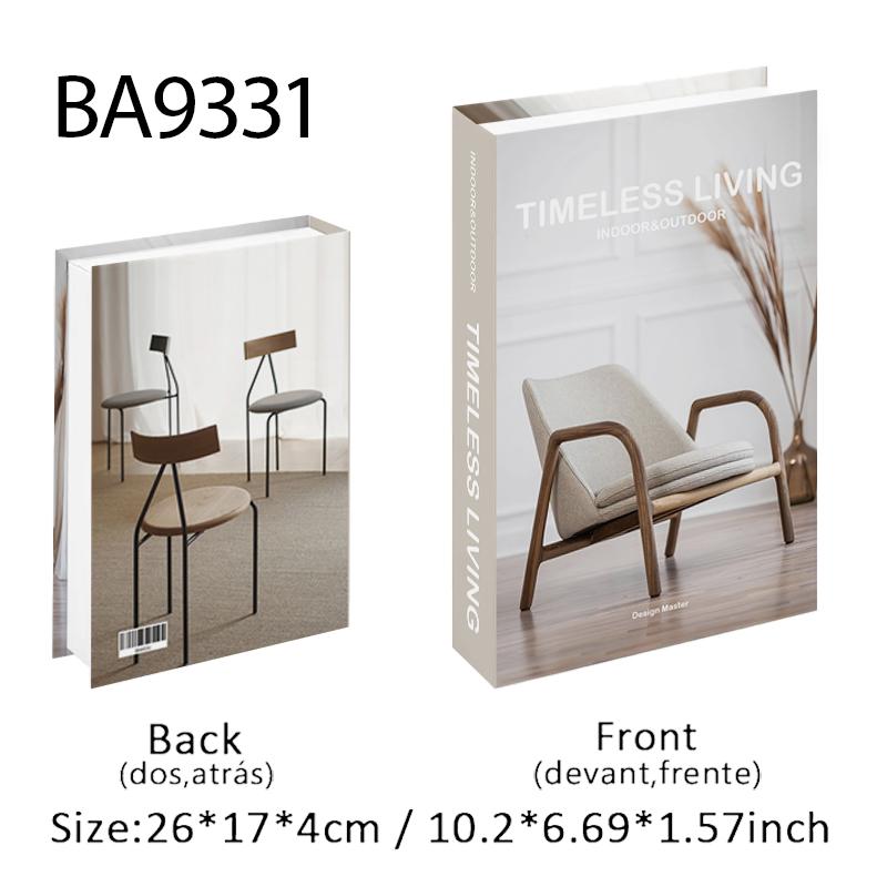 Bauhaus Decorative Books Open Luxury Fake Book Storage Box Home Decor Matisse Boho Monet Coffee Table Shelf Interior Decoration