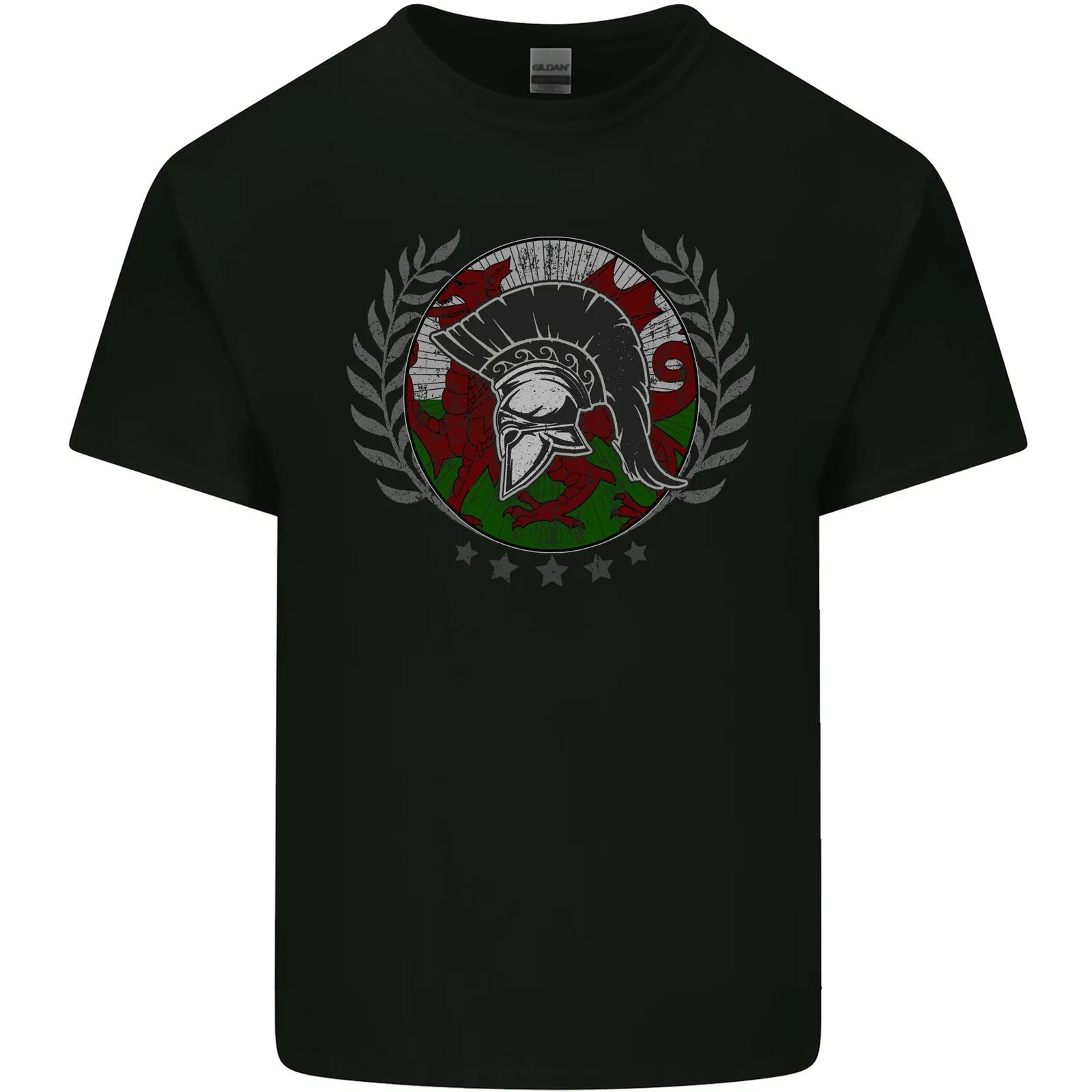 Welsh Bodybuilding Flag Gym Training Wales Kids T-Shirt Childrens XL