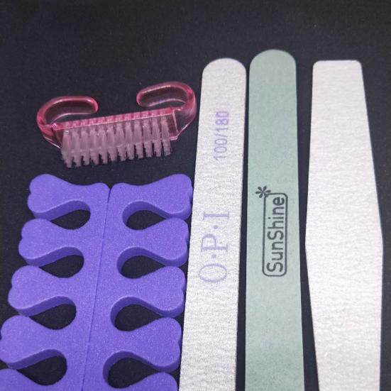 12-color Manicure French Rhinestone Glitter Powder Beginner Nail Art Tool Kit