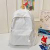 Girls backpack dopamine candy color junior high school students light shopping travel large capacity backpack