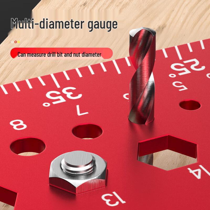 Huafengyi Aluminum Alloy Multifunctional Triangle Ruler