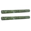 Naturstein-Nudelholz zum Backen Antihaft-Teigroller 4 Stück Dunkelgrüner Jade