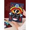 Self Made Beijing Opera Mask Craft Material Kids DIY Mask Paint  Wall Decor Crafts