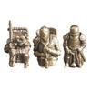 Broadswords Knights Knife Lanyard Bead DIY Brass Paracord Bead Vintage Knights Parachute Cord Beads for Bracelet Pendant