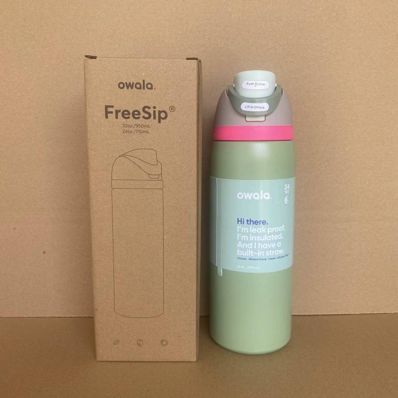 Owala Vacuum 32oz Sports Water Bottle With Insulation For Outdoor Activities And Gifts