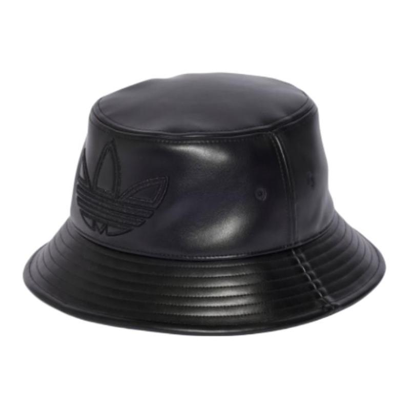 adidas Kapelusze Bucketowe Poliuretanowe Unisex Czarny Adidas IY4055