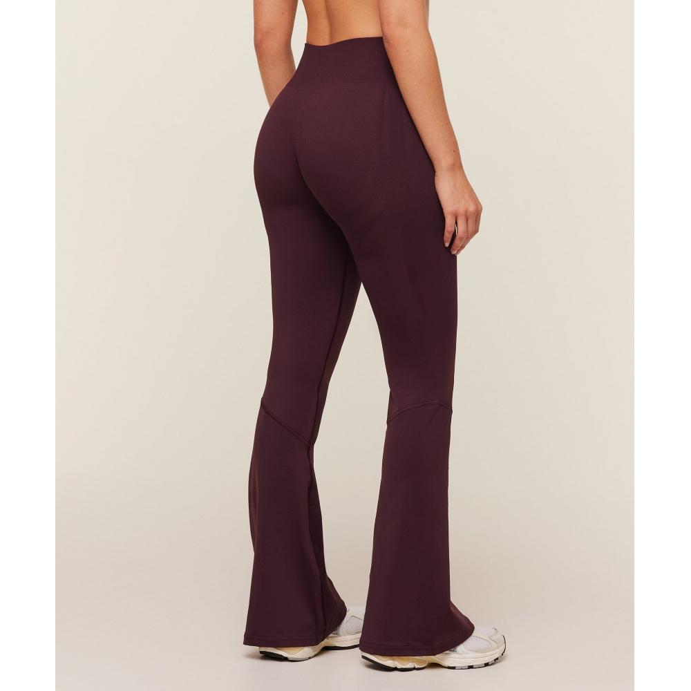Gymshark Everyday Seamless Flared Legging 2.0 Gs Cherry Purple B6b2g Pcds
