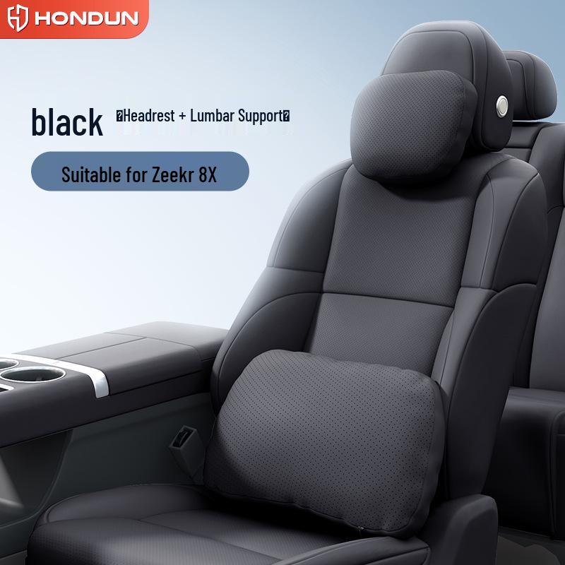 Zeekr 8X Car Interior Mod Kit: Headrest, Lumbar & Neck Pillows for Support & Protection