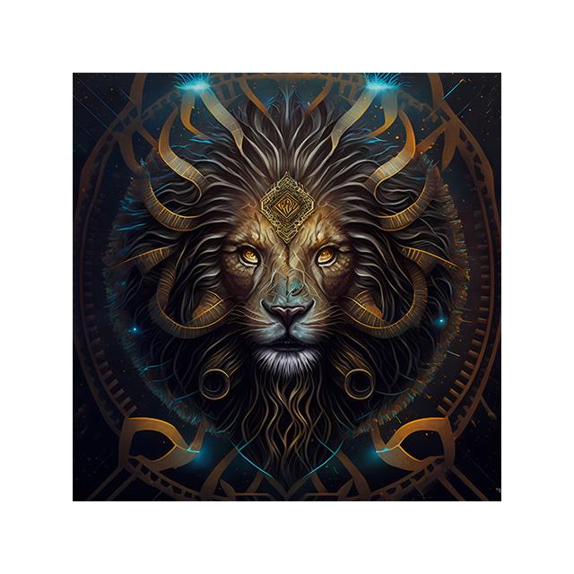Animale fantezie abstracte Dragon negru Bufnita Vultur Leu Canvas Art Poster Prints Pictură Perete Cadou Living Poze Decorare