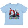 Inktastic Easter Bunny Eggs-Cavator Baby T-Shirt Funny Holiday Spring Red Infant