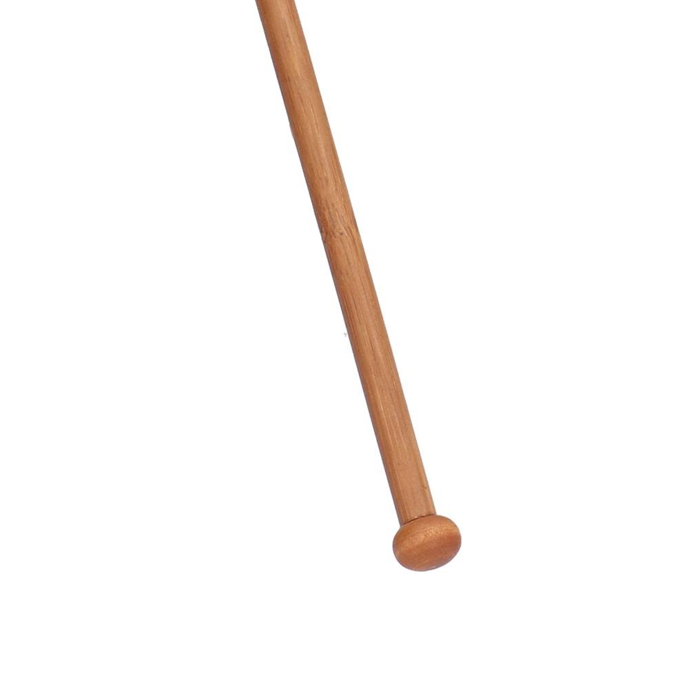 4pcs Round Sandalwood Wooden Hanging Rod 12 Inch Long Wooden Pin Rod Tapestry Hanging