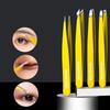 4-teiliges Edelstahl-Pinzetten-Set Augenbrauen-Wimpern-Pinzetten mit Aufbewahrungstasche Haarentfernungs-Pinzetten für Schönheitssalon & Heimgebrauch