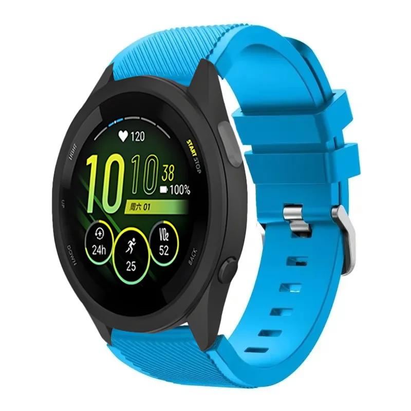 22mm Silicone Strap for Garmin Forerunner 265 965 Venu 3 comfortable Bracelet Replacement wristband Garmin Forerunner 955 correa
