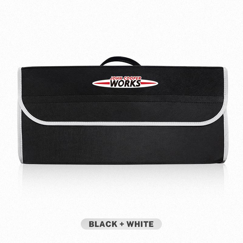 MINI Auto Kofferraum Organizer Box Große Kapazität Faltbare Aufbewahrungstasche Für MINI Cooper R56 F56 R50 JCW Cabrio Aceman Countryman Clubman