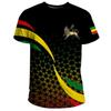 Summer New Tigre African Country Flag Men's Print T-Shirt Ghana National Emblem Pattern Casual Oversized Tshirts Male Clothing