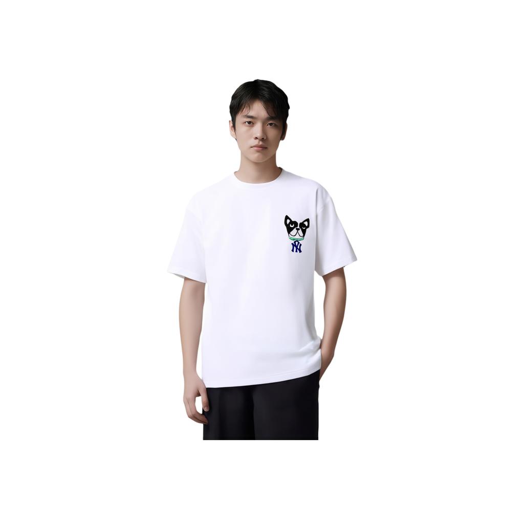 New MLB New York Yankees T Shirts Unisex White 31TSTF931-50W