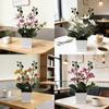 Butterfly Orchid Artificial Plant With Plastic Pot For Home Decor And Events