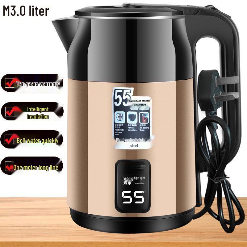 

Durable Large Capacity Fast Boil Kettle with Auto Power Off & Temperature Control