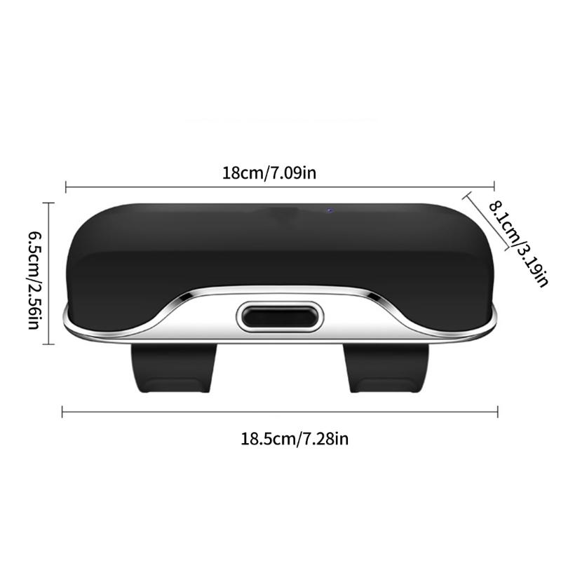 Hartschalen-Auto-Visier-Sonnenbrillenhalter Klemme am Auto-Aufbewahrungs-Organizer Universell passend ABS-Brillenetui für den täglichen Gebrauch