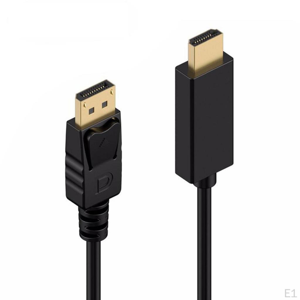 Practical DP to Cable Adapter Replacement Accessory Black