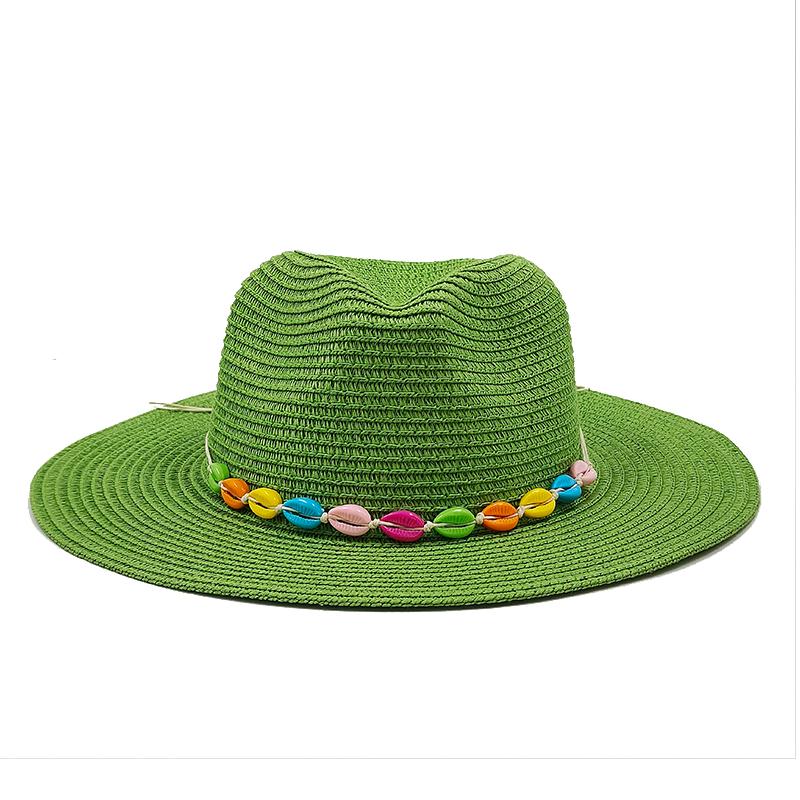 Summer Straw Hat Fashion Simple Hat For Men Women Wide Brim Jazz Hat Casual Classic Sun Hat Foldable Travel Beach Hat