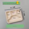 Eco-Friendly Disposable Multi-Compartment Food Containers